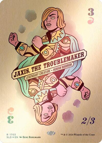 Jaxis, the Troublemaker (Rainbow Foil) (Secret Lair) Near Mint Foil