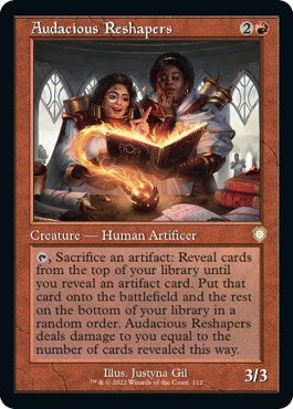 Audacious Reshapers (Commander: The Brothers' War) Light Play