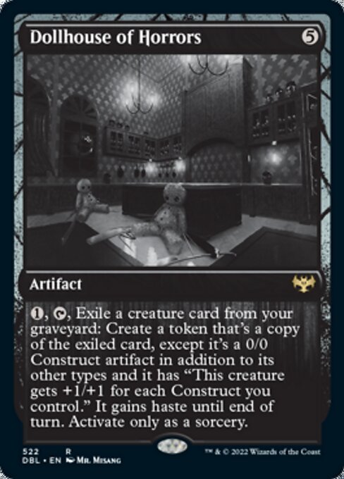 Dollhouse of Horrors (Innistrad: Double Feature) Light Play Foil