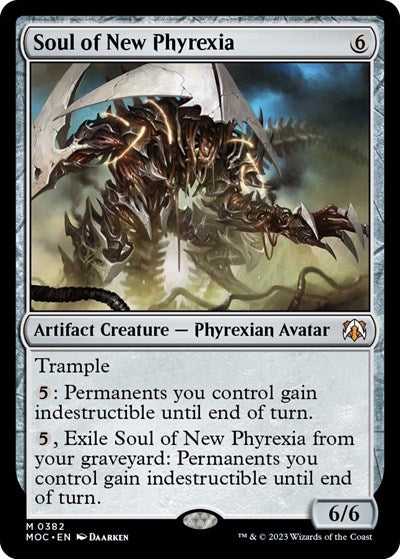 Soul of New Phyrexia (Commander: March of the Machine) Light Play