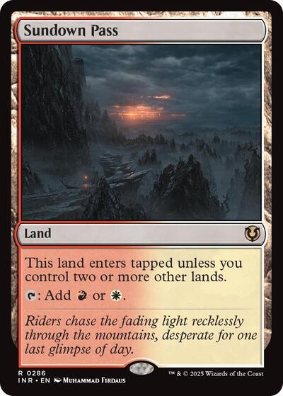 Sundown Pass (Innistrad Remastered) Medium Play