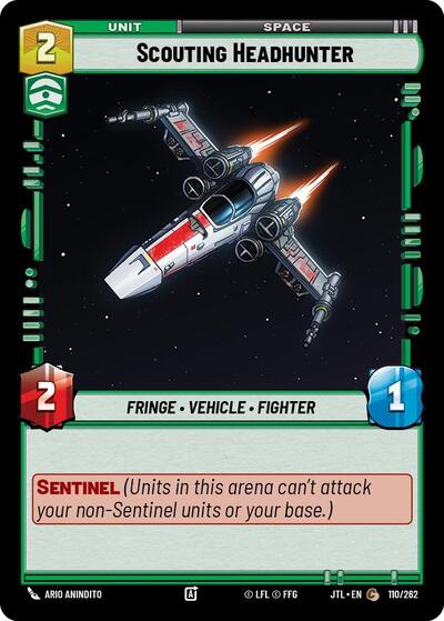 Scouting Headhunter (Jump to Lightspeed) Near Mint