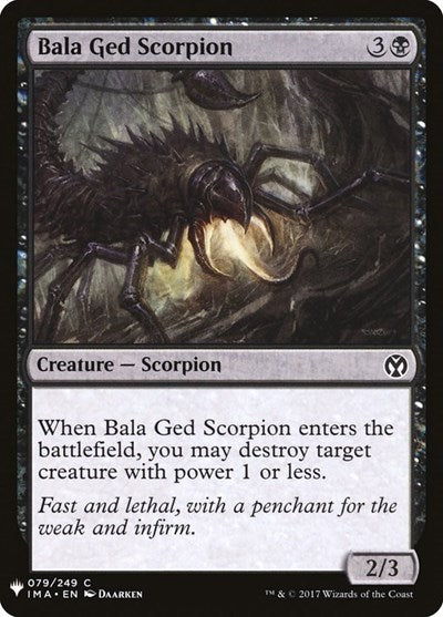 Bala Ged Scorpion (Mystery Booster) Near Mint