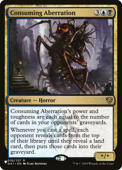 Consuming Aberration (The List) Light Play