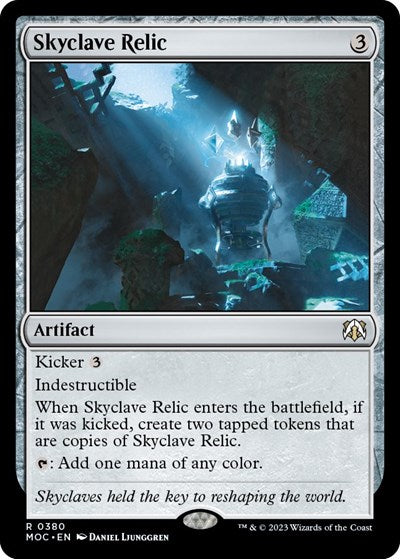 Skyclave Relic (Commander: March of the Machine) Light Play