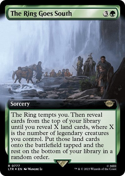 The Ring Goes South Extended Art Surge Foil|0|0|0.00