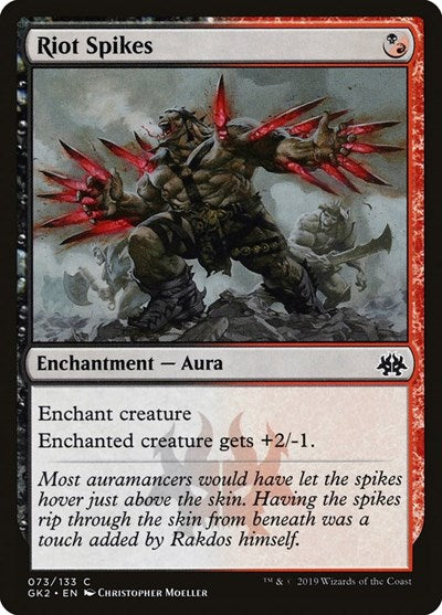 Riot Spikes (Ravnica Allegiance: Guild Kits) Near Mint