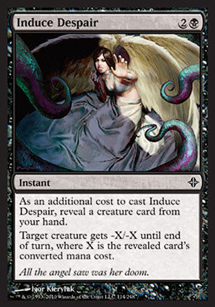 Induce Despair (Rise of the Eldrazi) Medium Play