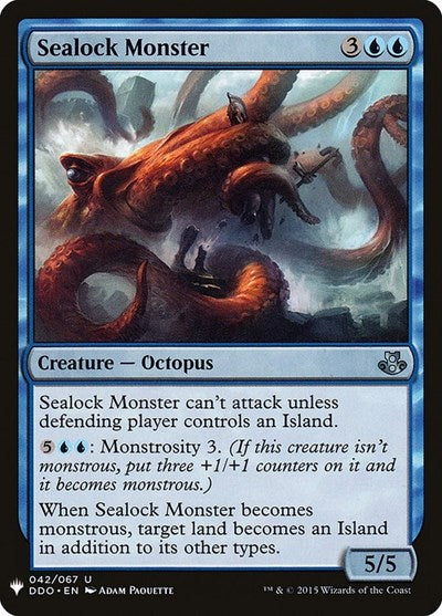 Sealock Monster (Mystery Booster) Near Mint