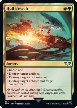 Hull Breach (Surge Foil) (Universes Beyond: Warhammer 40K) Near Mint Foil
