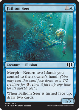 Fathom Seer (Commander 2014 Edition) Light Play