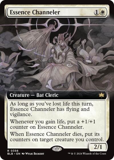 Essence Channeler (Extended Art) (Bloomburrow) Light Play Foil