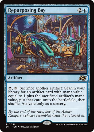 Repurposing Bay (Promo Pack: Aetherdrift) Light Play Foil