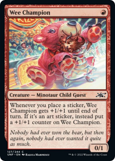 Wee Champion|19|0|0.00