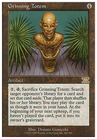 Grinning Totem (Classic 6th Edition) Light Play
