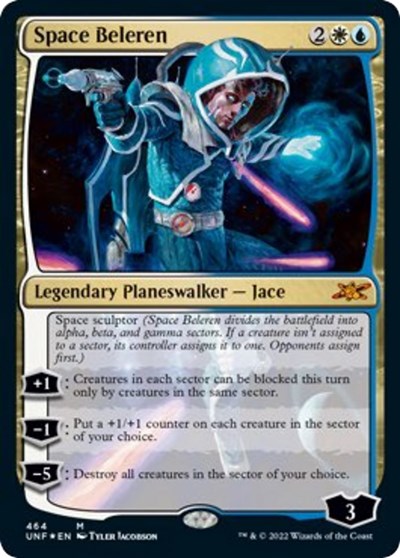 Space Beleren (Galaxy Foil) (Unfinity) Light Play Foil