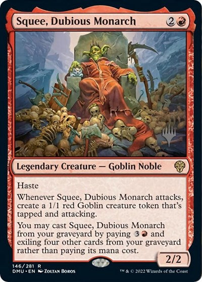 Squee, Dubious Monarch (Promo Pack: Dominaria United) Medium Play Foil