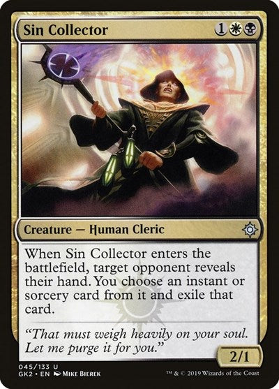 Sin Collector (Ravnica Allegiance: Guild Kits) Light Play