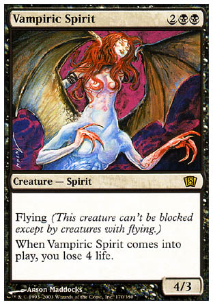 Vampiric Spirit (8th Edition) Damaged / Poor