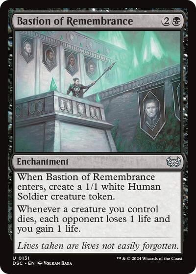 Bastion of Remembrance (Commander: Duskmourn: House of Horror) Near Mint