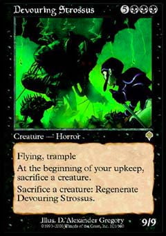 Devouring Strossus (Invasion) Near Mint Foil