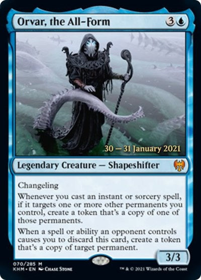 Orvar, the All-Form (Promos: Prerelease Cards) Light Play Foil