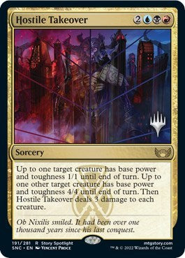 Hostile Takeover (Promo Pack: Streets of New Capenna) Near Mint