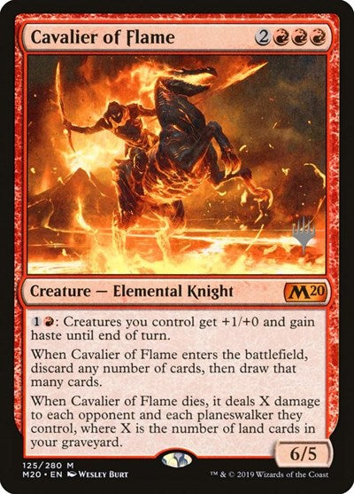 Cavalier of Flame (Promo Pack: Core Set 2020) Near Mint Foil