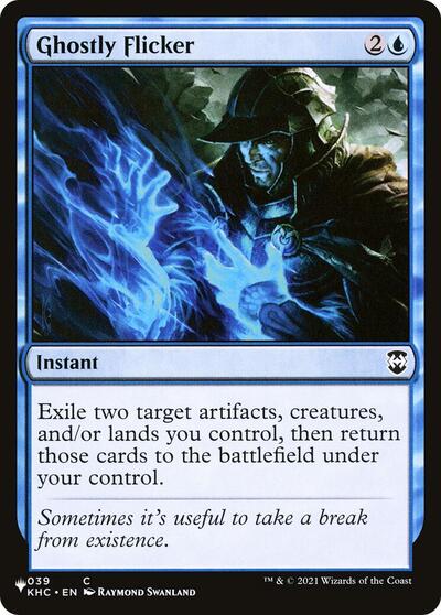 Ghostly Flicker (The List) Near Mint