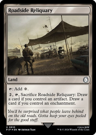 Roadside Reliquary (Surge Foil) (Universes Beyond: Fallout) Near Mint Foil