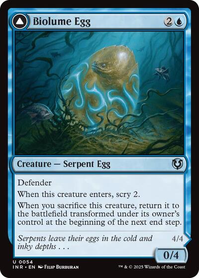 Biolume Egg (Innistrad Remastered) Near Mint Foil