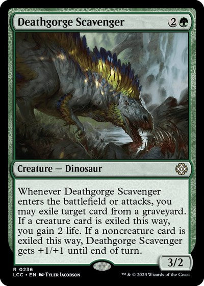 Deathgorge Scavenger (Commander: The Lost Caverns of Ixalan) Medium Play