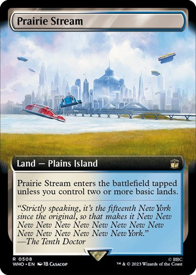 Prairie Stream (Extended Art) (Universes Beyond: Doctor Who) Light Play Foil