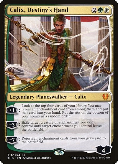 Calix, Destiny's Hand (Promo Pack: Theros Beyond Death) Near Mint