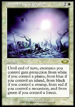 Dominaria's Judgment (Planeshift) Light Play Foil