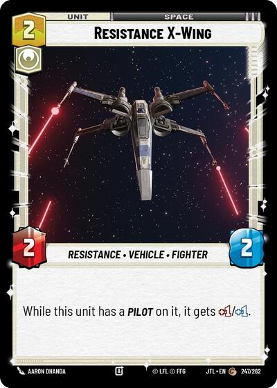 Resistance X-Wing (Jump to Lightspeed) Near Mint
