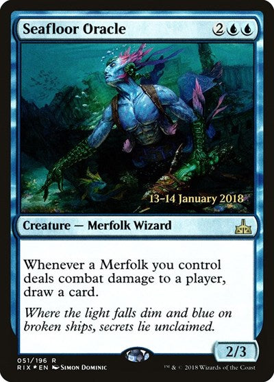 Seafloor Oracle (Promos: Prerelease Cards) Light Play Foil