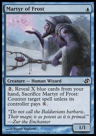 Martyr of Frost (Duel Decks: Jace vs Chandra) Light Play