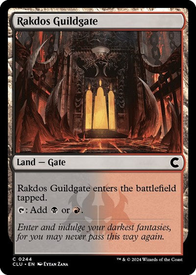Rakdos Guildgate (Ravnica: Clue Edition) Near Mint