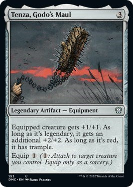 Tenza, Godo's Maul (Commander: Dominaria United) Light Play