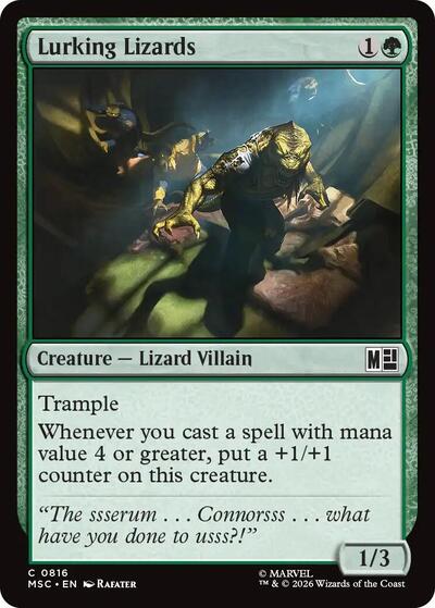 Lurking Lizards|1|0|0.00