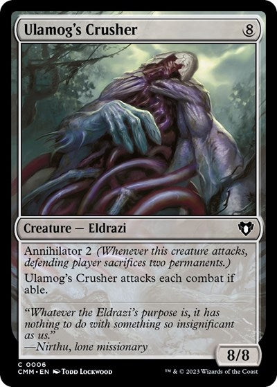 Ulamog's Crusher (Commander Masters) Near Mint