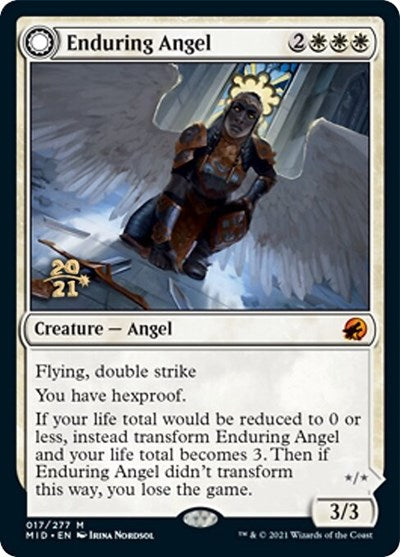 Enduring Angel // Angelic Enforcer (Promos: Prerelease Cards) Near Mint Foil