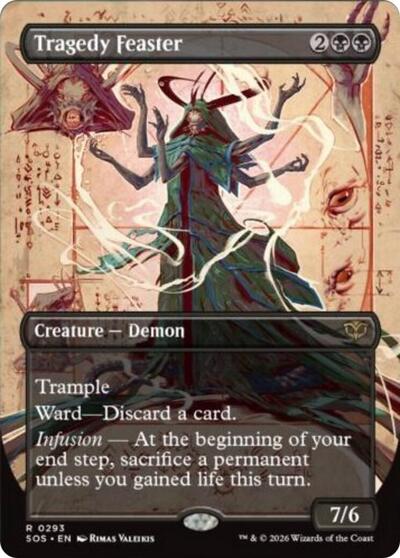 Tragedy Feaster (Borderless) (Secrets of Strixhaven) Near Mint