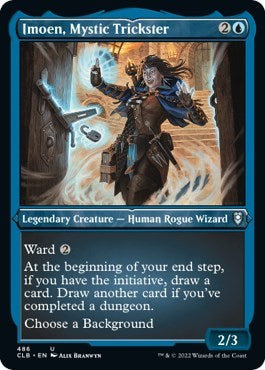 Imoen, Mystic Trickster (Etched Foil) (Commander Legends: Battle for Baldur's Gate) Near Mint Foil
