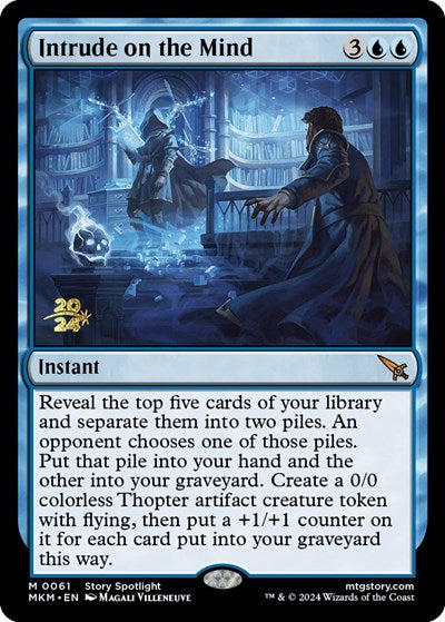 Intrude on the Mind (Promos: Prerelease Cards) Near Mint Foil