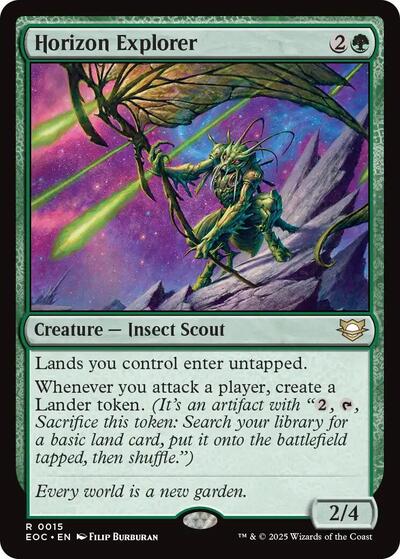 Horizon Explorer (Commander: Edge of Eternities) Light Play