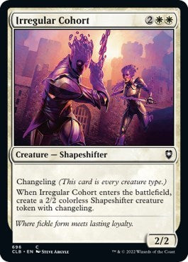 Irregular Cohort (Commander Legends: Battle for Baldur's Gate) Light Play