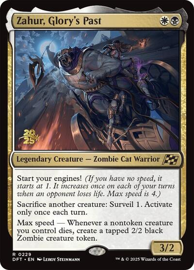 Zahur, Glory's Past (Promos: Prerelease Cards) Light Play Foil