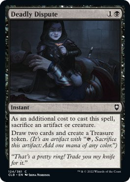 Deadly Dispute (Commander Legends: Battle for Baldur's Gate) Medium Play Foil